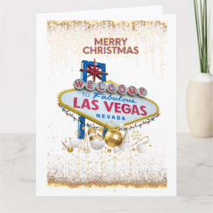 BIG Las Vegas Christmas Card