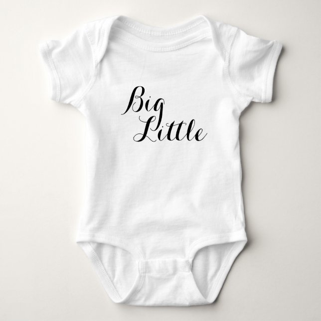 Big Little Baby Big Brother Big Sister Shirt (Front)