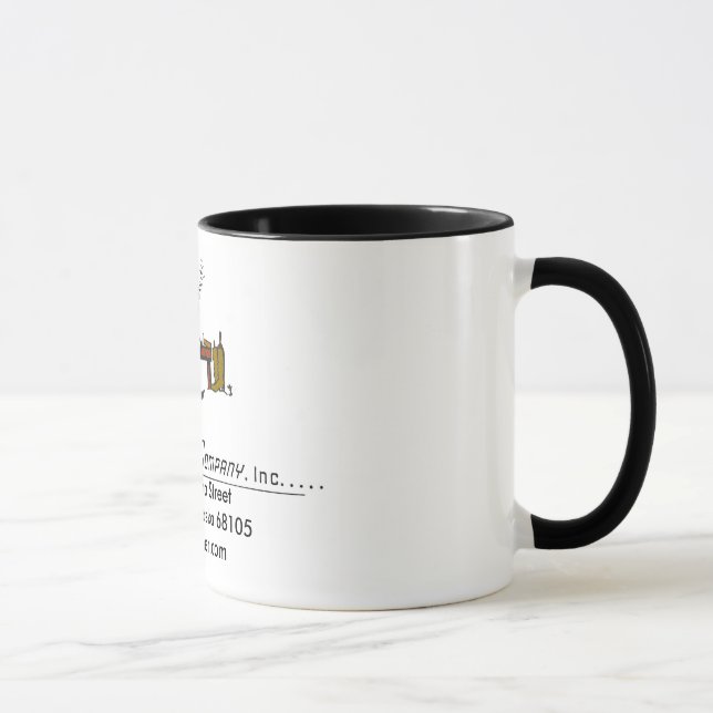 big logo, Dehner Man - 1, 3614 Martha StreetOma... Mug (Right)