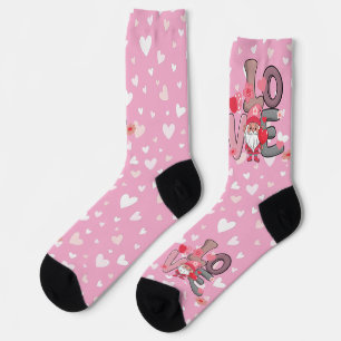 Big Love blue valentines day gift Socks
