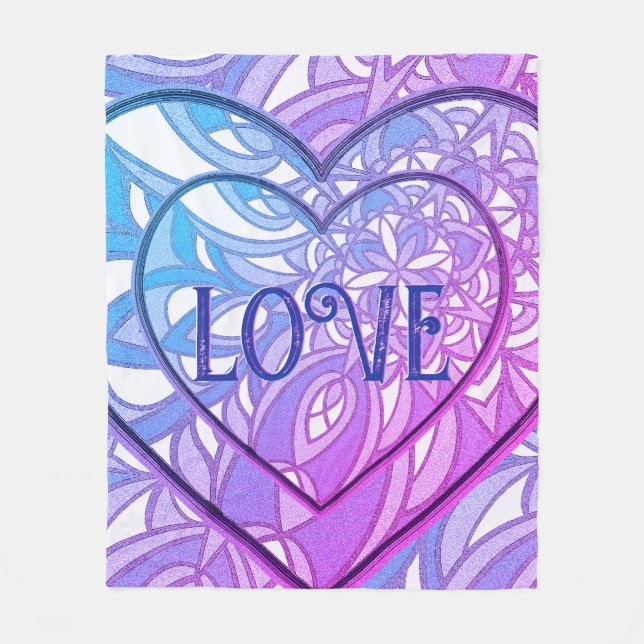 BIG LOVE FLEECE BLANKET (Front)