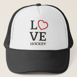 Big LOVE Hockey Trucker Hat