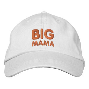 BIG MAMA EMBROIDERED BASEBALL CAP