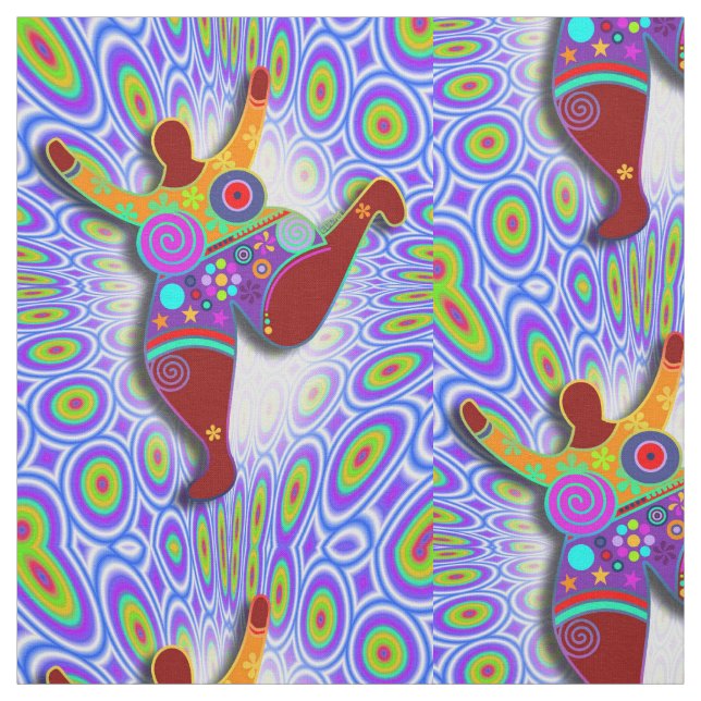 Big Mama - I CAN DO IT + your ideas Fabric (Swatch)