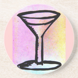 BIG MARTINI PRINT COASTER