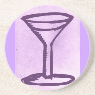 BIG MARTINI PRINT COASTER
