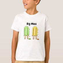 Big Mess Popsicle Kids T-shirt