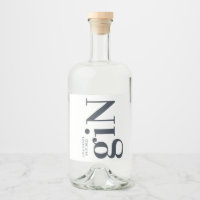 Big Monogram Modern Simple