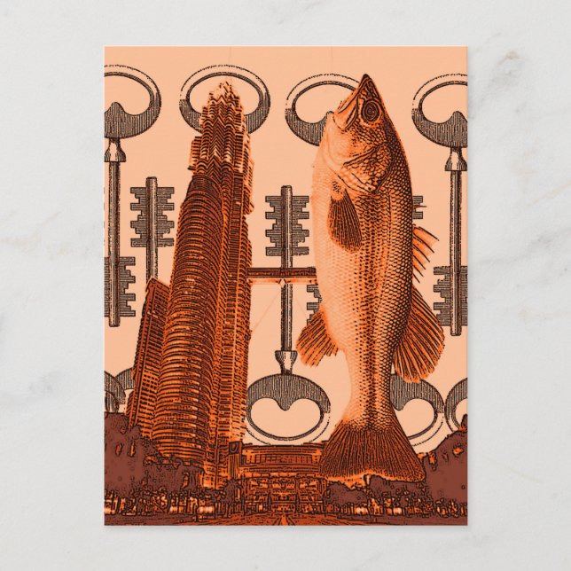 "Big Mouth Building" Postcard (Front)