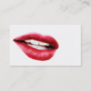 big mouth business card