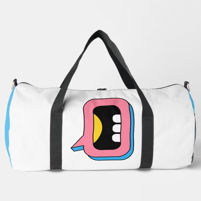 big mouth duffle bag (Front)