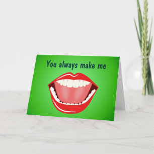 Big Mouth Friendship Thank You Cards