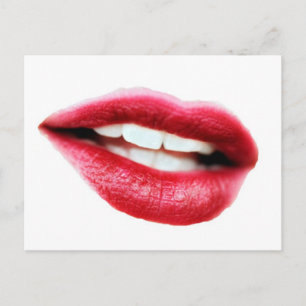 big mouth postcard