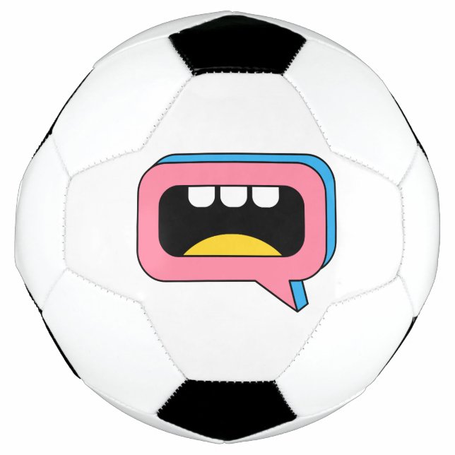 big mouth soccer ball (Front)