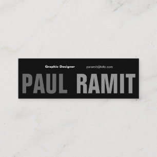 Big Name Font 6 Business Card