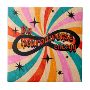 Big neurodiverse energy!! ceramic tile