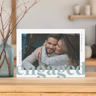 Big News Photo Engagement Announcement