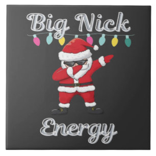 Big Nick Energy Ceramic Tile