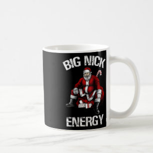 Big Nick Energy Fun Santa Christmas 2  Coffee Mug