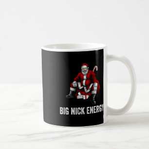 Big Nick Energy Fun Santa Christmas 3  Coffee Mug