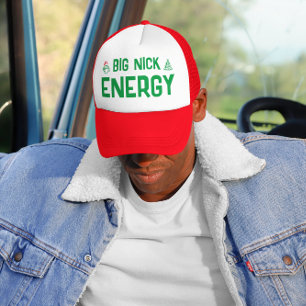 Big Nick Energy Funny Christmas Hat