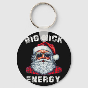 Big Nick Energy Funny Santa Christmas _1 Key Ring