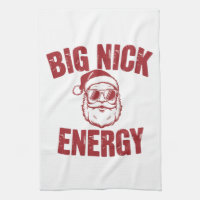 Big Nick Energy Funny Santa Rude Christmas Joke