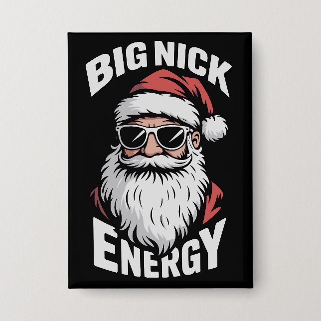 Big Nick Energy Funny Santa Sunglasses Christmas  (Front)
