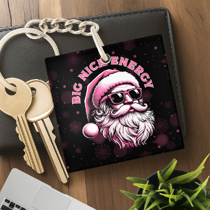 Big Nick Energy Santa Funny Christmas Xmas Holiday Key Ring