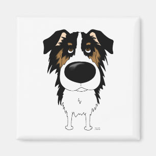 Big Nose Aussie Magnet
