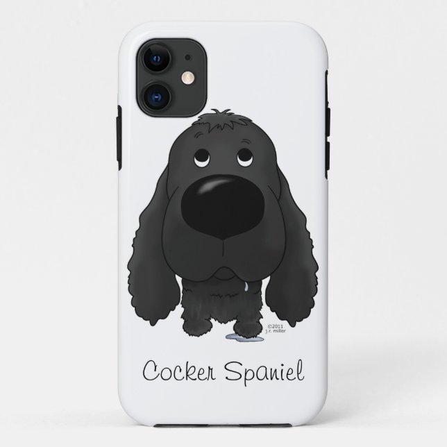 Big Nose Cocker Spaniel Case-Mate iPhone Case (Back)