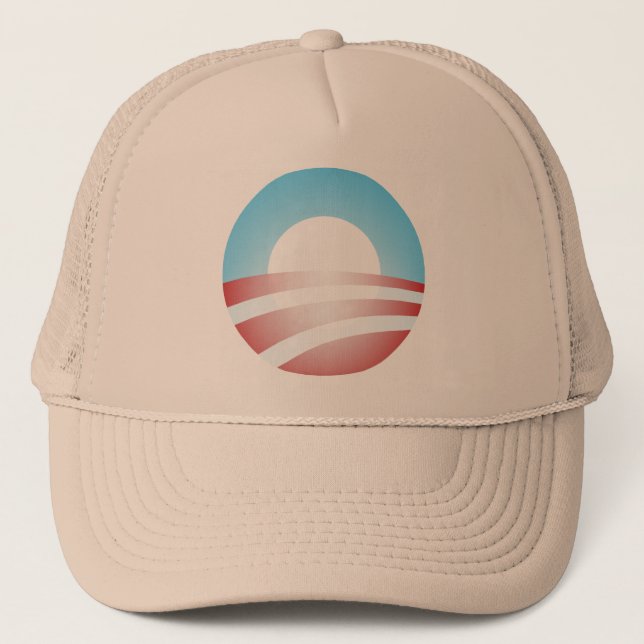 Big O Barack Obama Logo Trucker Hat (Front)