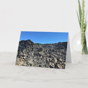 Big Obsidian Flow, Oregon Card