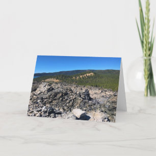 Big Obsidian Flow, Oregon Card