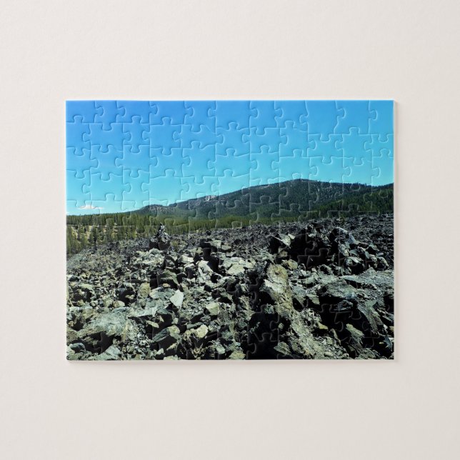 Big Obsidian Flow, Oregon Jigsaw Puzzle (Horizontal)