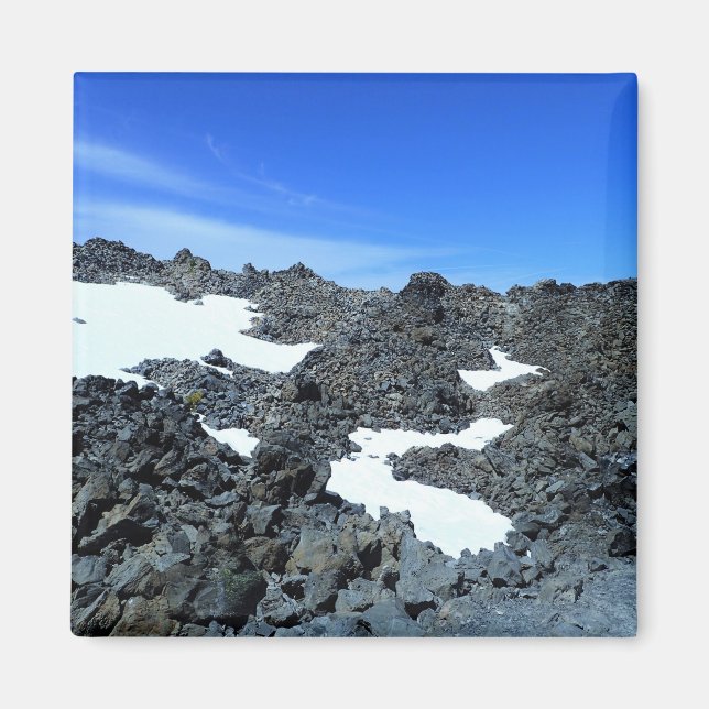 Big Obsidian Flow, Oregon Magnet (Front)