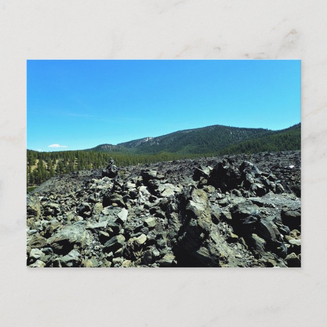 Big Obsidian Flow, Oregon Postcard (Front)