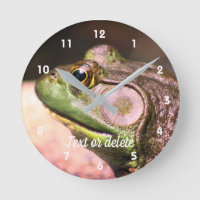 Big Old Bullfrog Face Nature Personalised