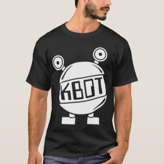 Big old KBOT logo on black T-Shirt