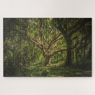 Big Old Tree in the Forest Jigsaw Puzzle