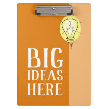 Big Orange Ideas Clipboard