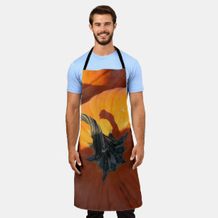 Big Orange Pumpkin Apron