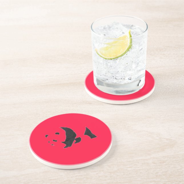 Big panda bear coaster (Side)