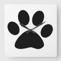 Big Paw Print Cute Gifts Black White Cute