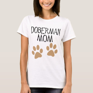 Big Paws Doberman Mum T-Shirt
