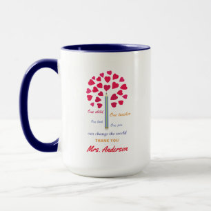 Big Pencil tree / Teacher Appreciation Mug