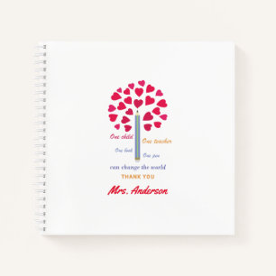 Big Pencil tree / Teacher Appreciation Notebook