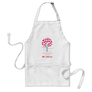Big Pencil tree / Teacher Appreciation Standard Apron