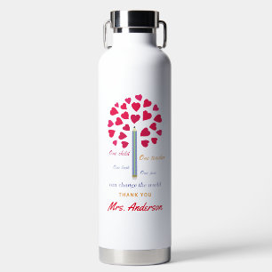 Big Pencil tree / Teacher Appreciation Water Bottle