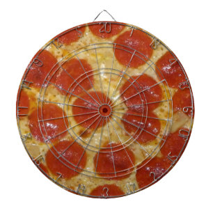 big pepperoni pizza dartboard